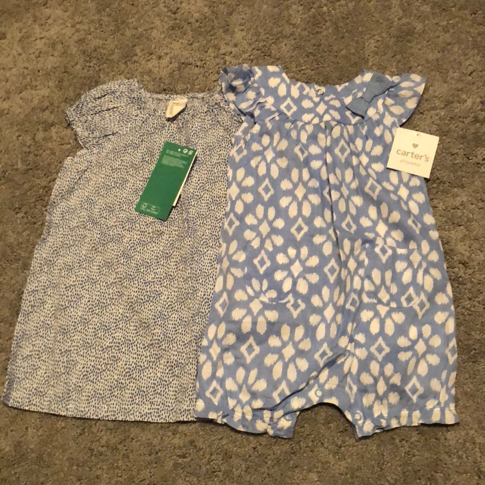 H&M/Carter’s Dress and Romper Lot